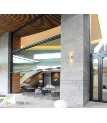 Vitrocsa sistema tecnico de aluminio minimalista apertura  guillotina