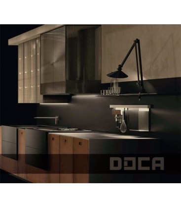 Doca mobiliario de cocina barna tint roble oxido