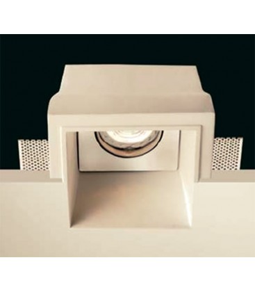 Ineslam iluminacion invisible de escayola modelo nur 1014  led gu10 de 6 w pintable