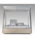 Noon outdoors cama balines con 4 respaldos reclinables de diseño para exteriores modelo club  NCL01m0