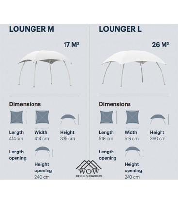 Creative Structures veladores modelo lounger m...