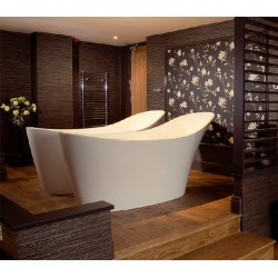 Victoria&Albert bañera exenta en color blanco modelo Amalfi