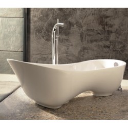 Victoria&Albert bañera exenta en color blanco modelo Cabrits