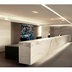 Piedra de marmol natural calacatta