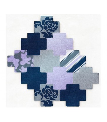 Veo_veo alfombra de pura lana diseño puzzle 1