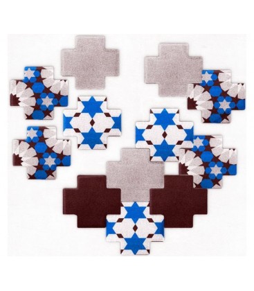 Veo_veo alfombra de pura lana diseño puzzle 3