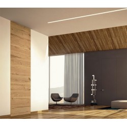 Bluinterni puerta de paso enrasada B-line roble antiguo