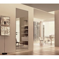 Bluinterni puerta de paso enrasada B-line espejo