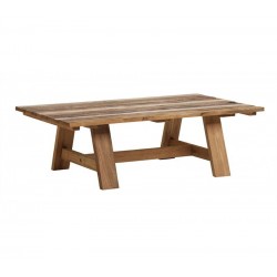 Kok Maison mesa rectangular de teka natural para exterior...