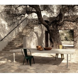 Laminam porcelanico gran formato on top modelo calce bianco