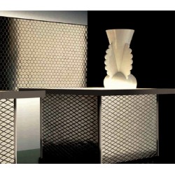 Mosaico+ Mosaico ceramico emetallo acciaio E y D