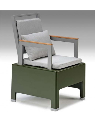 Noon outdoors silla de exterior con gran diseño modelo club  NCL12m0