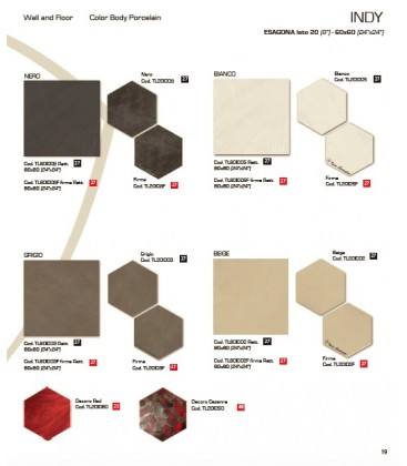 Tonino Lamborghini porcelanico Rectificado Indy nero