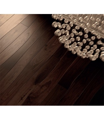 Bolefloor tarima curva de madera maciza walnut-nogal