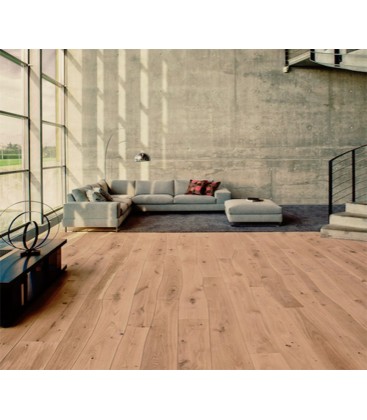 Bolefloor tarima curva de madera maciza roble ash