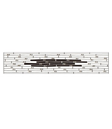 Bolefloor tarima curva de madera maciza roble ash