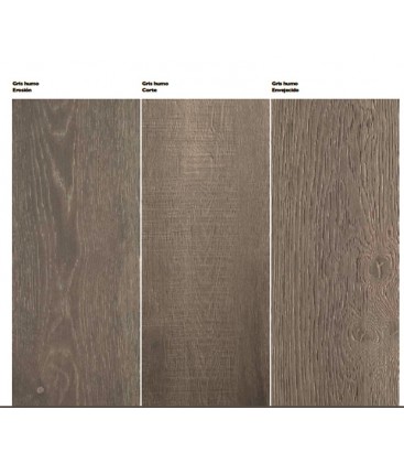 Energia natural parquet de madera natural 3 lamas decolorado blanco