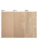 Energia natural parquet de madera natural 3 lamas decolorado blanco