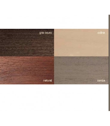 Energia Natural tarima para exteriores de eucaliptus tratado colina