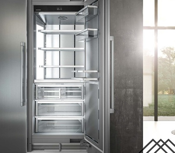 Liebherr monolith refrigerador congelador acero inox
